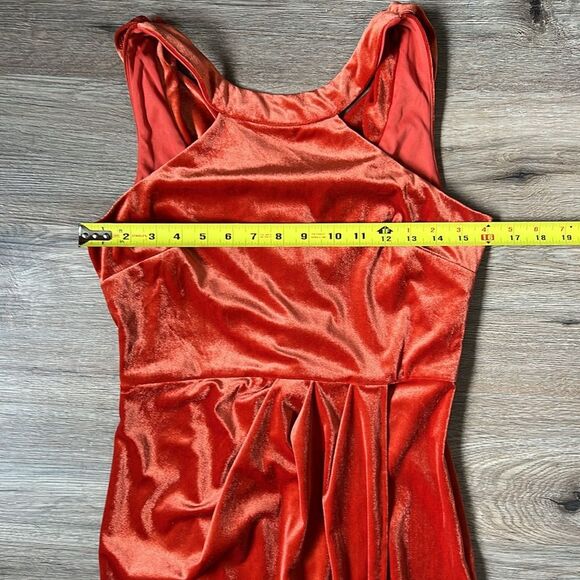Grace Karin Cowl Neck Velvet Party Dress SizeS - Picture 3 of 7